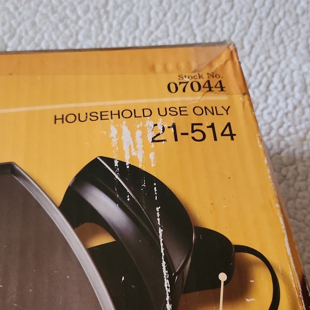 Presto 2002 Y2K Electric Griddle 19-inch CookingSurface Household Family Holiday